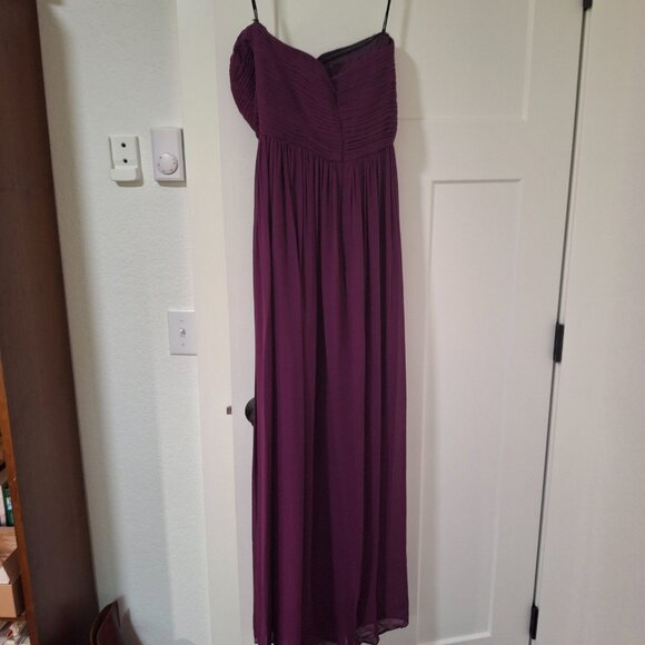 Purple Maxi Sleeveless Dress - Picture 3 of 5